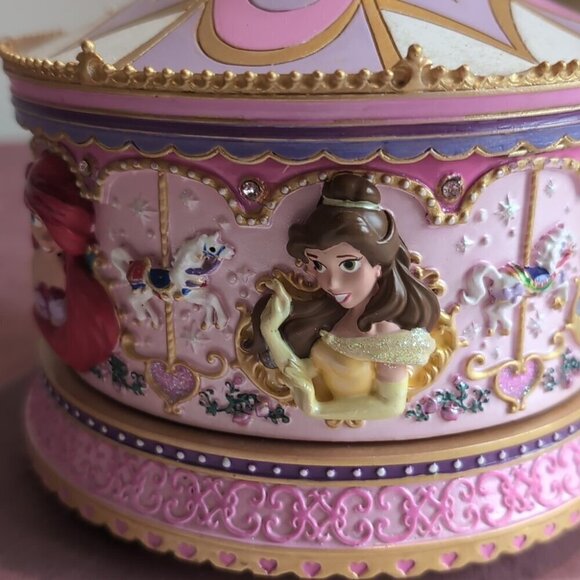 Disney Princess Carousel music Trinket Box - Picture 2 of 10